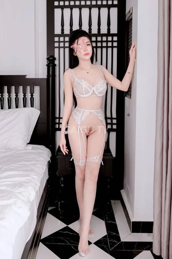 Xinh đẹp dáng chuẩn phục vụ tận tụy như người yêu Hà My 15