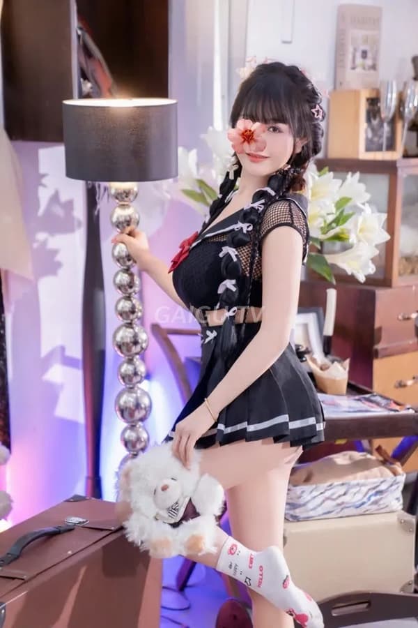 Xinh duyên dáng da mịn màng Trà My phục vụ nhiệt tình như người yêu 15