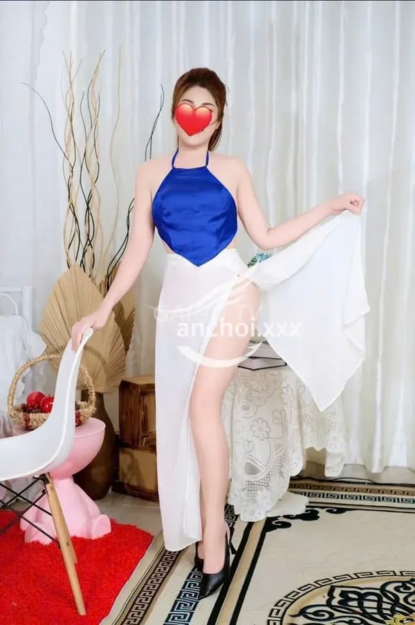 Body mũm mĩm đáng yêu ngực to thật chiều khách tình cảm Khánh Vy 16