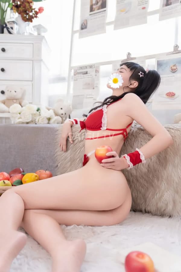 Da trắng mịn dáng cong sexy ôm ấp chiều chuộng Miền Tây 8