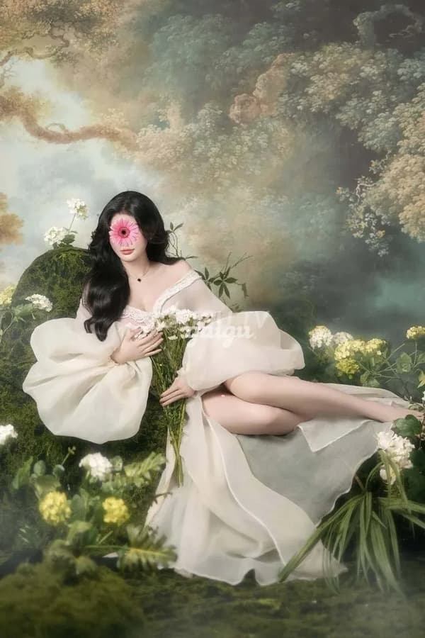 Model Thư Kỳ da trắng dáng thanh tú phục vụ nhiệt tình chu đáo 7